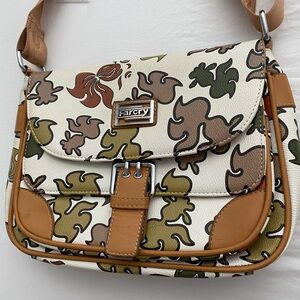 Cross Body Farcry Bag, Brownish/Green colored bag